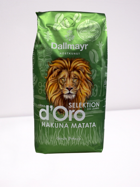 Dallmayr Crema d'oro Selektion des Jahres Hakuna Matata 1kg