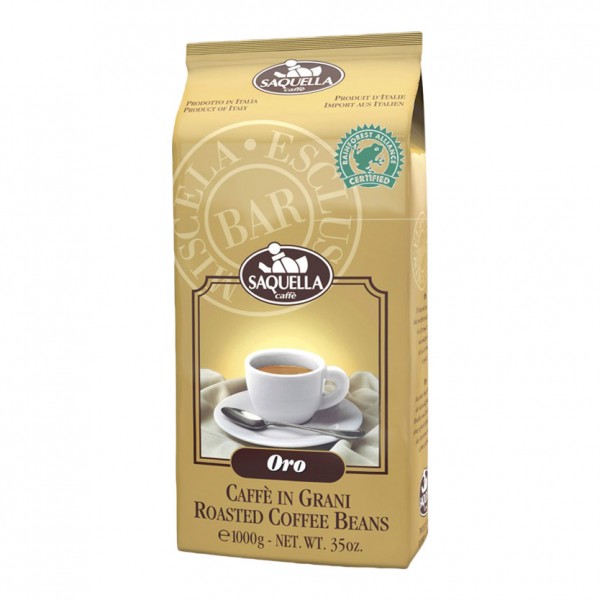 Saquella Oro Bar Rainforest Alliance 1000g